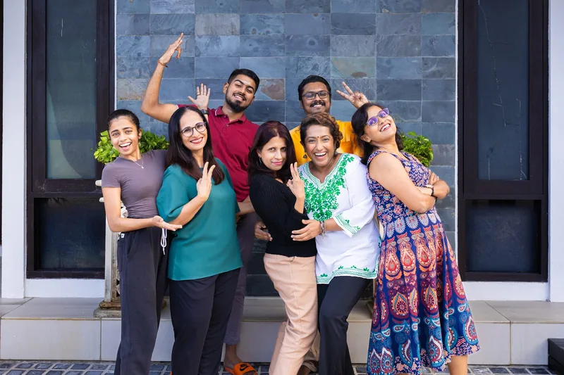 Epic Smart Academy students celebrating their exam results